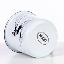 Lade das Bild in den Galerie-Viewer, EAT SLEEP KITE REPEAT Emaillebecher | für Kitesurfer*innen | 330ml