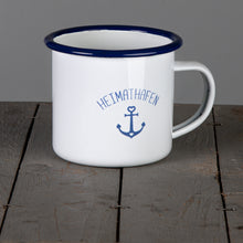 Lade das Bild in den Galerie-Viewer, HEIMATHAFEN Emaillebecher