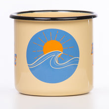 Lade das Bild in den Galerie-Viewer, HANG LOOSE Emaillebecher