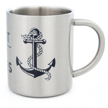 Lade das Bild in den Galerie-Viewer, MY BOAT MY RULES Edelstahlbecher