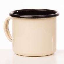 Lade das Bild in den Galerie-Viewer, PLAIN Serie | Emaillebecher 320ml | Farbe: creme