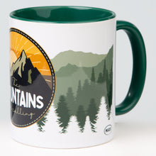 Lade das Bild in den Galerie-Viewer, MOUNTAINS ARE CALLING Keramiktasse