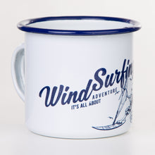Lade das Bild in den Galerie-Viewer, WINDSURFING Emaillebecher