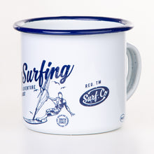 Lade das Bild in den Galerie-Viewer, WINDSURFING Emaillebecher
