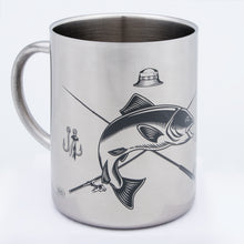 Lade das Bild in den Galerie-Viewer, EIN ECHTER MANN ANGELT Edelstahlbecher