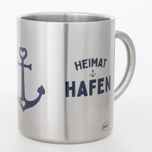 Lade das Bild in den Galerie-Viewer, HEIMATHAFEN Edelstahlbecher