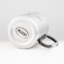 Lade das Bild in den Galerie-Viewer, THE ADVENTURE BEGINS Edelstahlbecher mit Karabiner