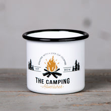 Lade das Bild in den Galerie-Viewer, CAMPING ADVENTURES Emaillebecher