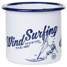 Lade das Bild in den Galerie-Viewer, WINDSURFING Emaillebecher