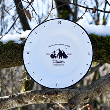 Lade das Bild in den Galerie-Viewer, WISDOM Serie | Emaille Teller | Farbe: apricot / weiß