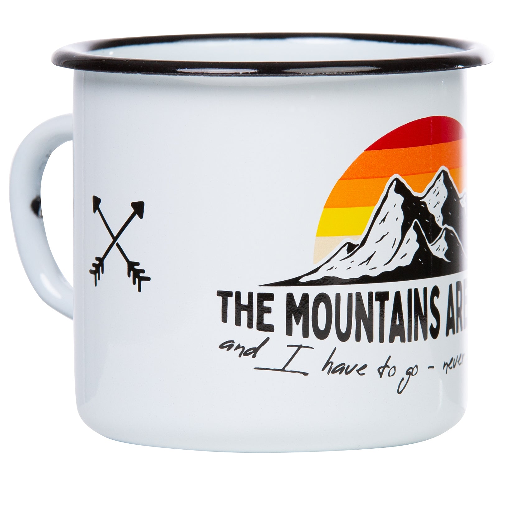 Tasse Camp the mountains are calling von NOI/Natural Life | Lille Tasse Camp the mountains are calling von NOI/Natural Life | Lille